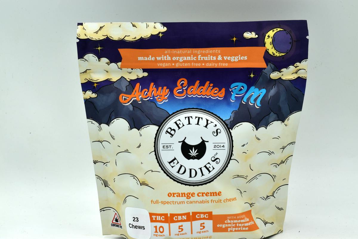 Betty's Eddies - 200mg Achey Orange creme PM (Rec)