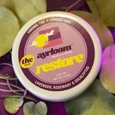 Ayrloom | Restore Medicated Balm | 1000MG THC : 1000MG CBD