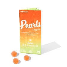 Grön Pearls | Tangelo (Sativa) 100MG THC : 50MG CBC : 50MG CBG | 10-Pack