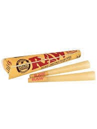 RAW | 1/4 Size Cones | 6-pack at The Emerald Dispensary - Carroll Gardens