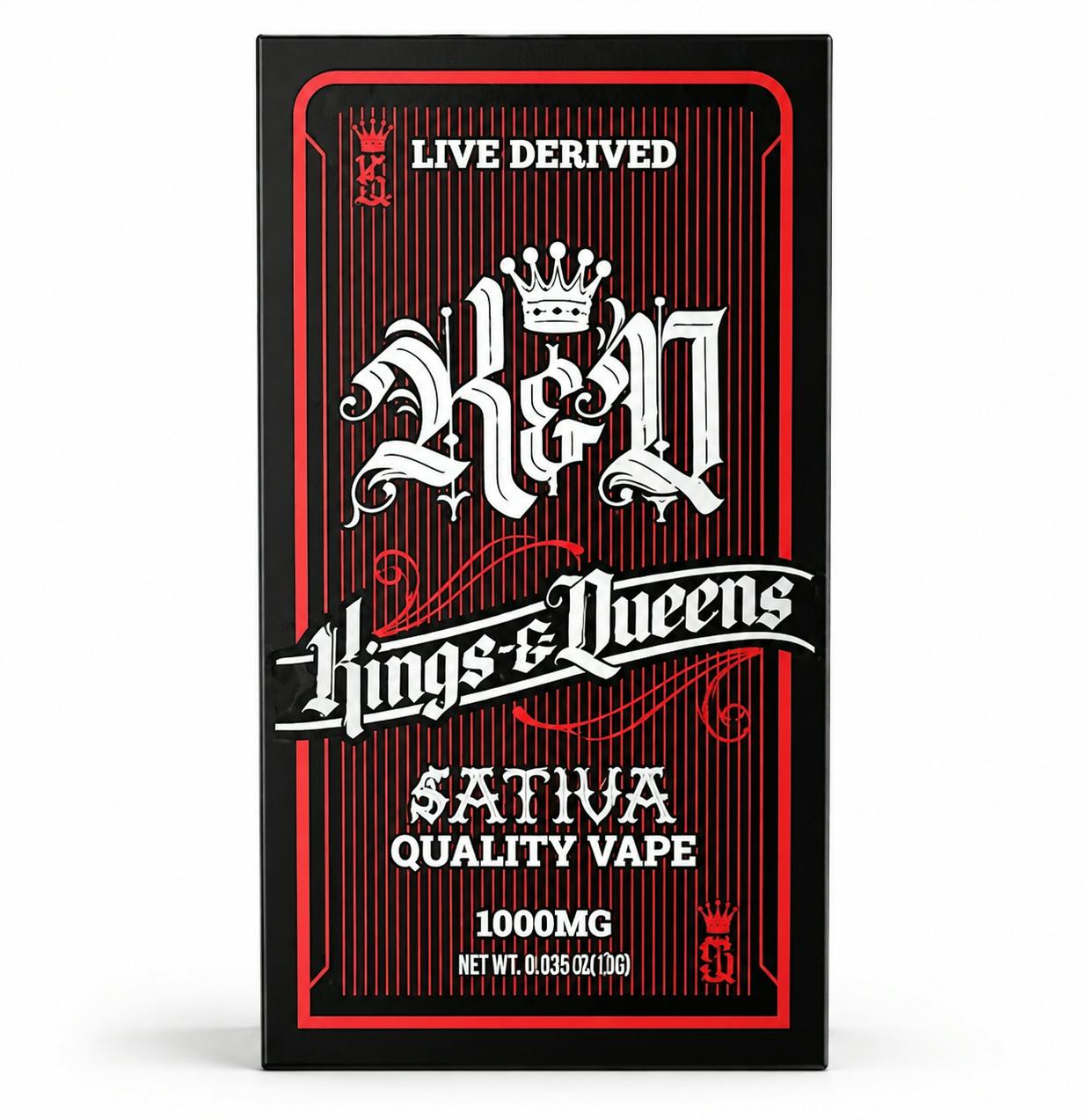 KINGS & QUEENS | VAPE | 1G | - DURBAN POISON | SATIVA