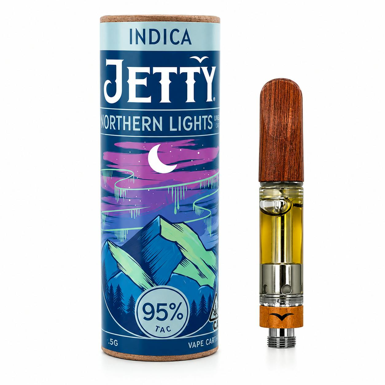 JETTY | CART | 0.5G | - NORTHERN LIGHTS | INDICA