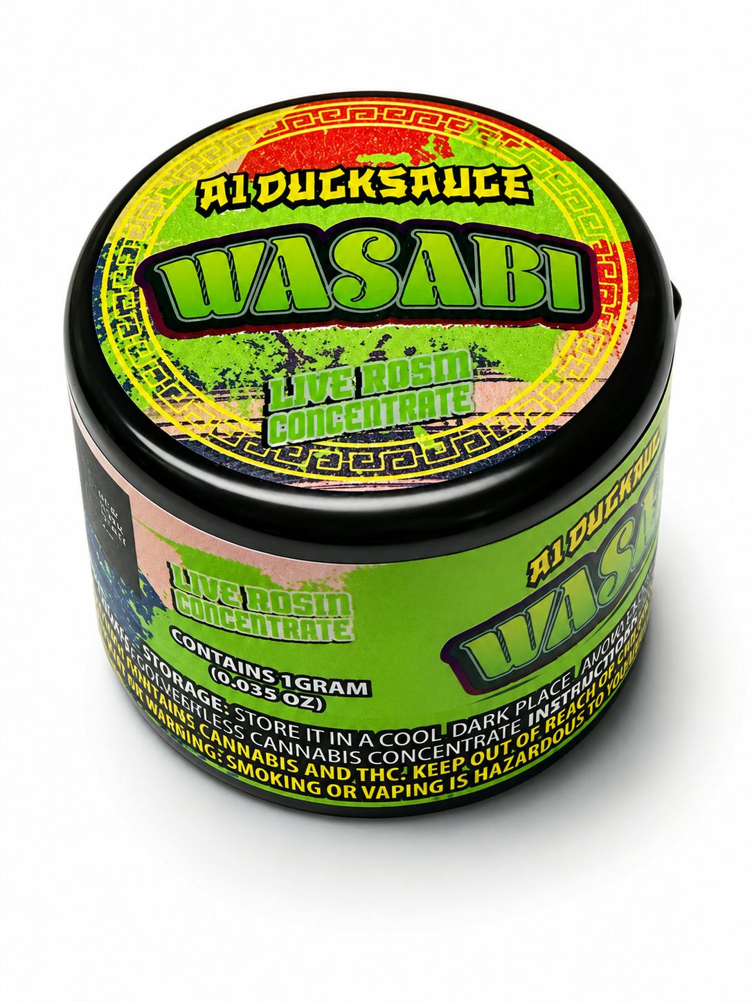 A1 DUCKSAUCE | CONCENTRATE | (LIVE ROSIN) WASABI | 1G | HYBRID