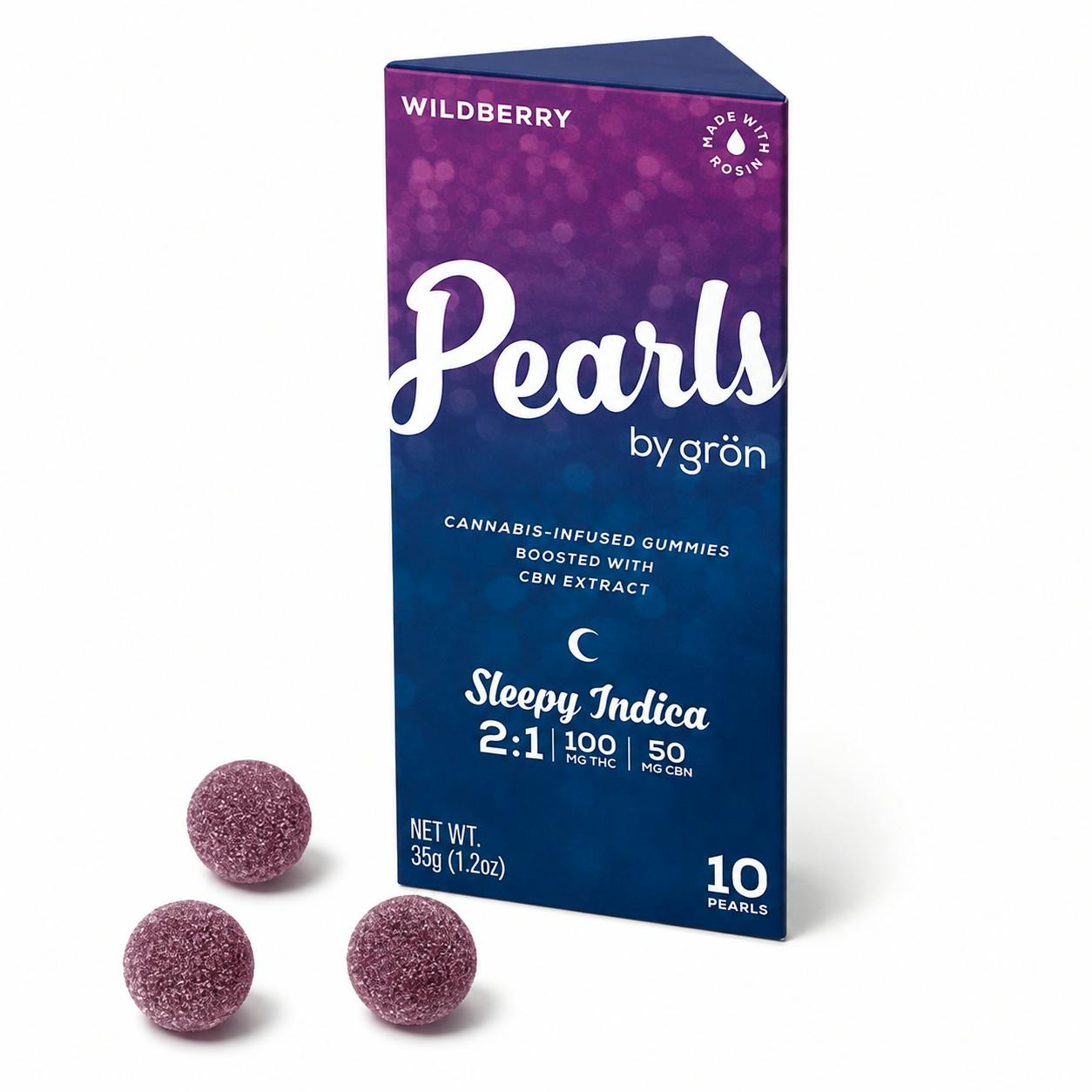 GRON | EDIBLES | PEARLS | - WILDBERRY | SEEPY INDICA