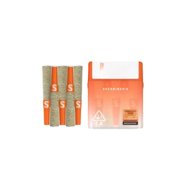 Sherbinskis Infused Preroll 5pk Snack Box 2.5g
