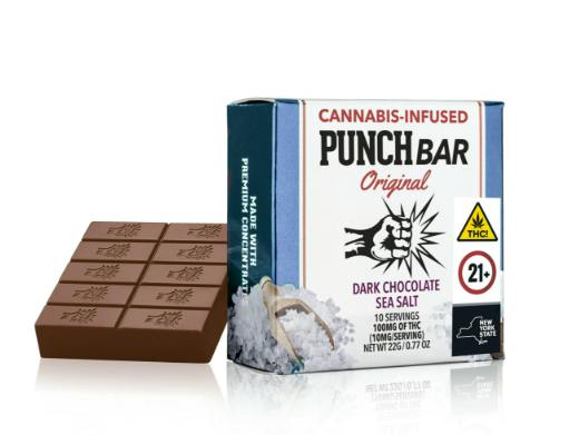 DARK CHOCOLATE 100MG SEA SALT