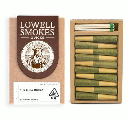 THE CHILL INDICA 10PACK 0.35G PREROLLS