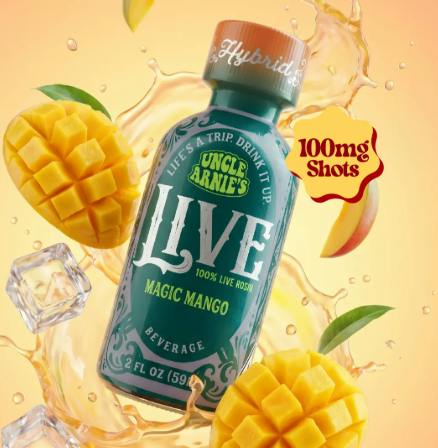 Magic Mango 100% Live Rosin | Non-Carbonated | 100mg | 2oz