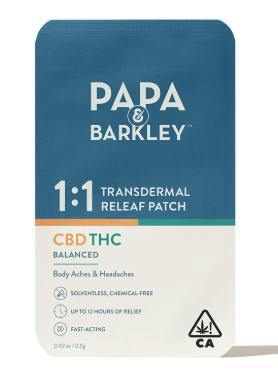 PATCH: 1:1 CBD/THC: RELEAF