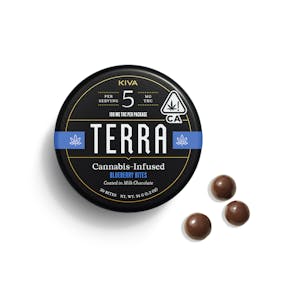 Kiva Confections - Milk Chocolate Blueberries | Terra Bites | Kiva