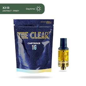 The Clear Original Cartridge 1000mg | XJ 13 