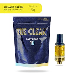 The Clear Original Cartridge 1000mg | Banana Cream 