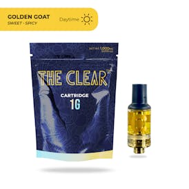 The Clear Original Cartridge 1000mg | Golden Goat 