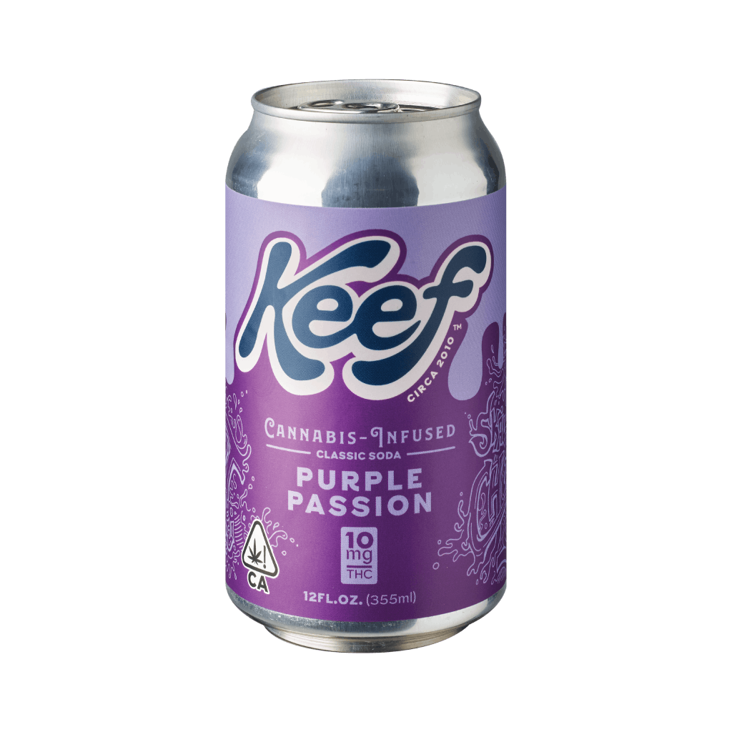 Keef Classic Soda Purple Passion 10mg Keef Brands