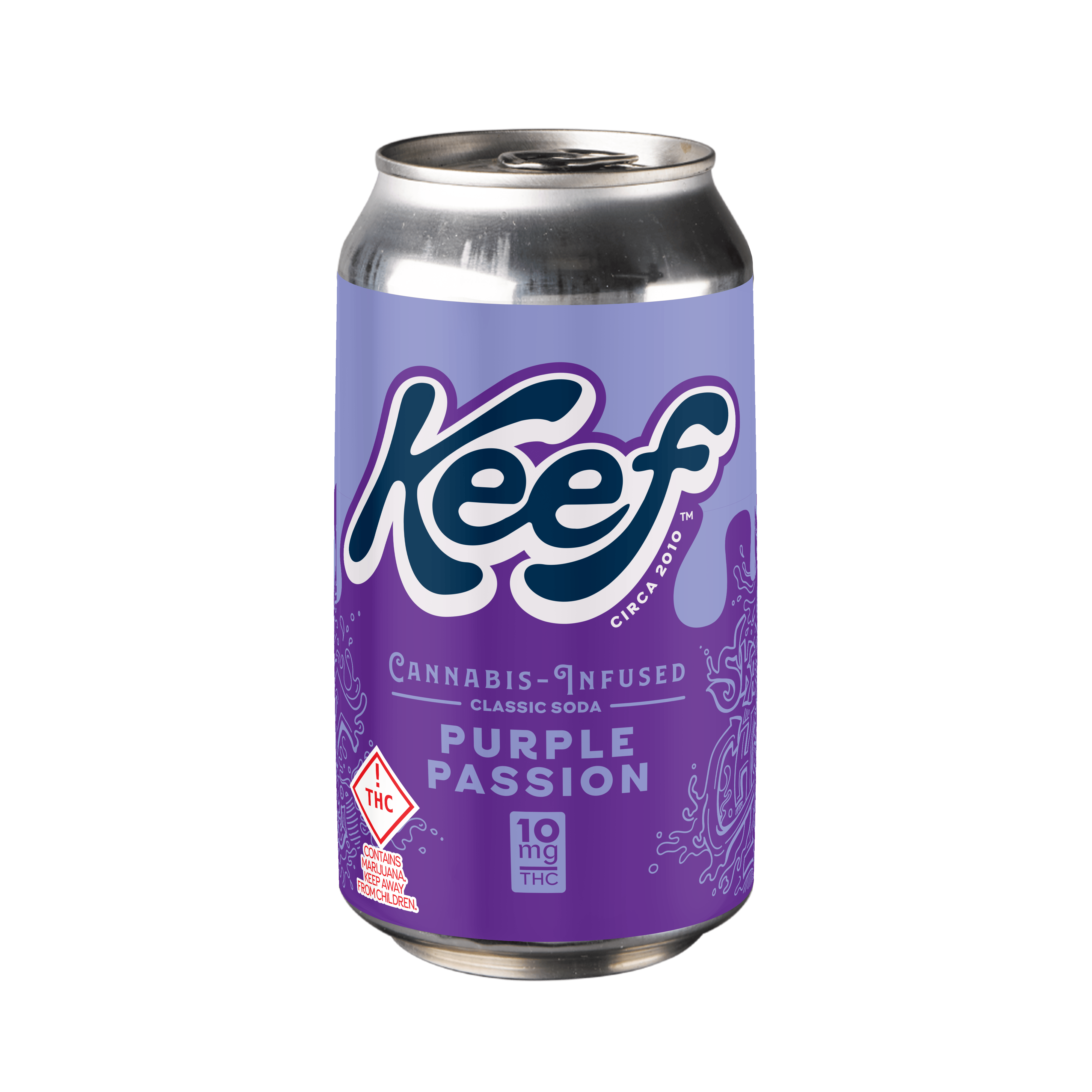 Keef Classic Soda Purple Passion | 10mg