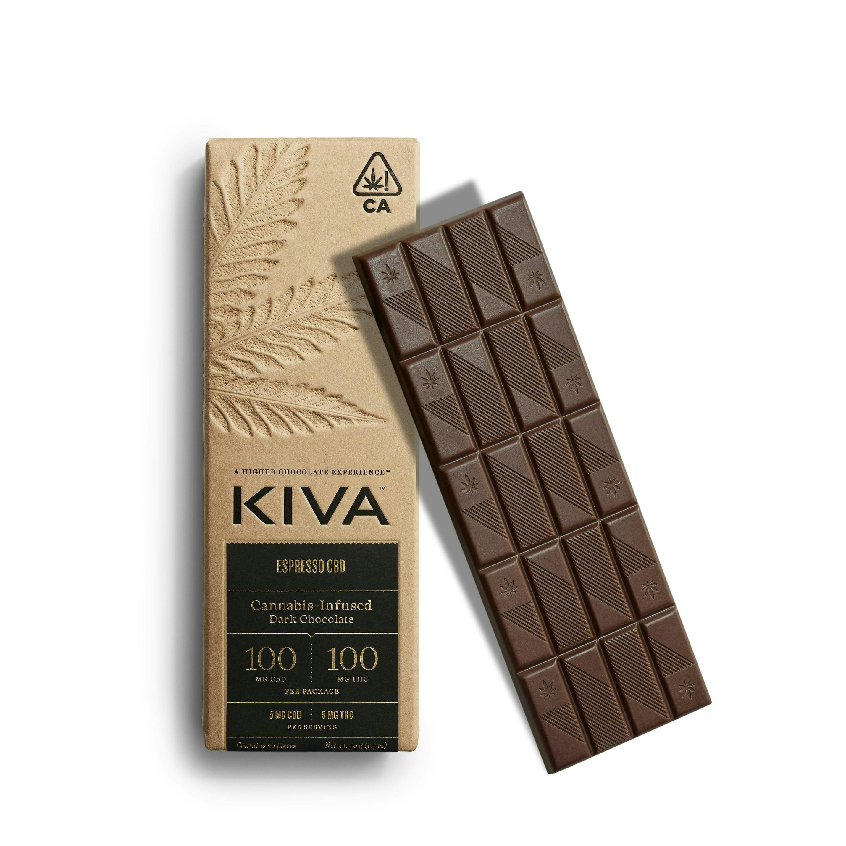 Kiva Confections — Espresso Dark