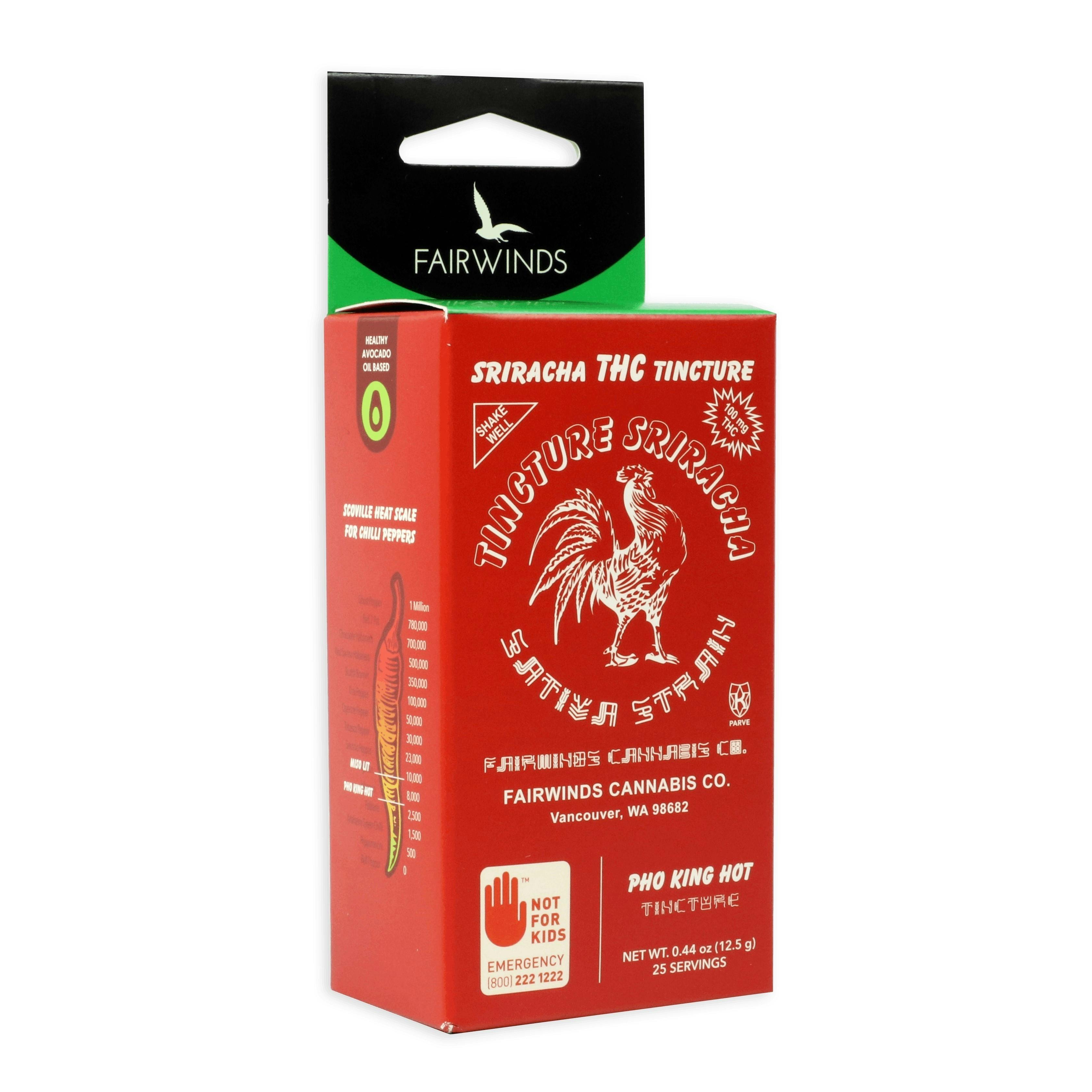 Sriracha THC Tincture 100mg
