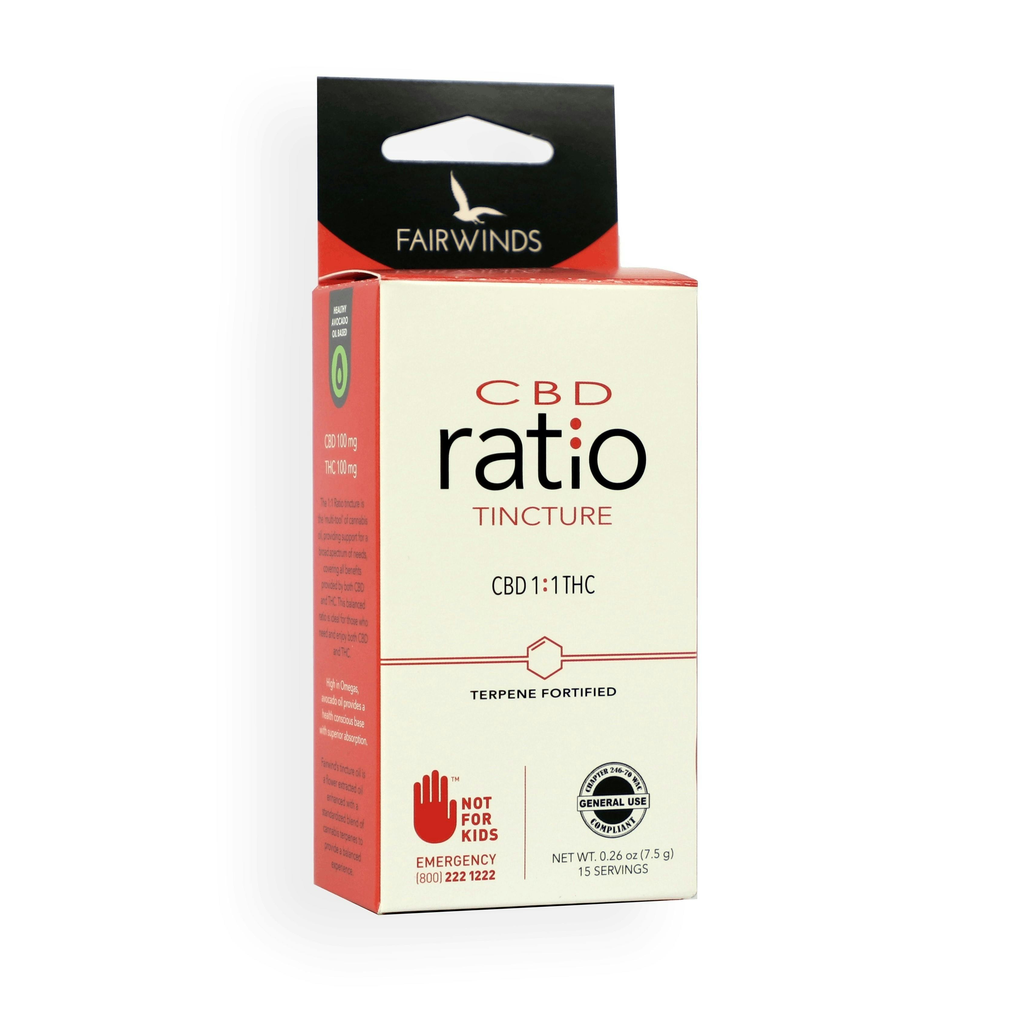 CBD Ratio 1:1 Tincture