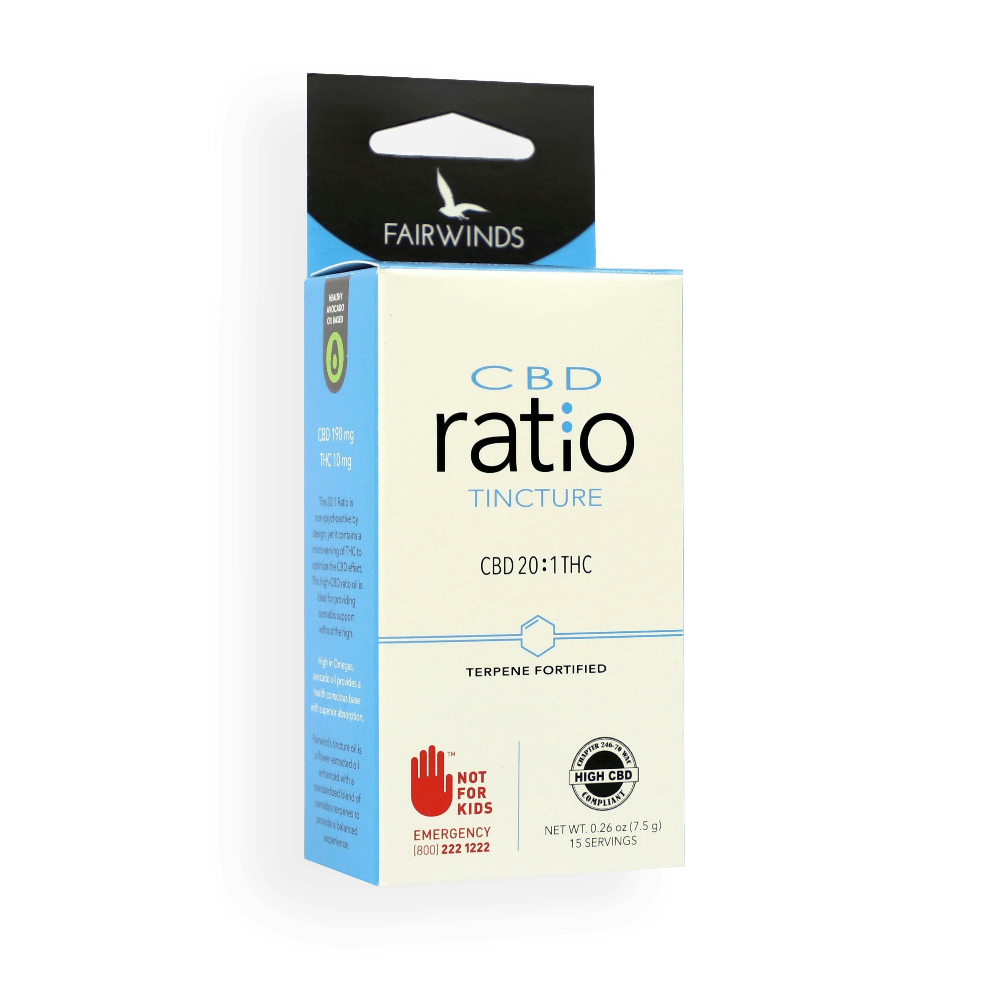 CBD Ratio 20:1 Tincture