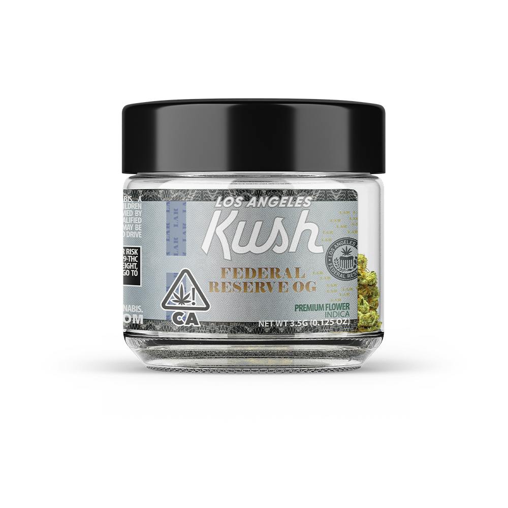 LA Kush products available at LAXCC dispensary in Los Angeles near LAX Airport
