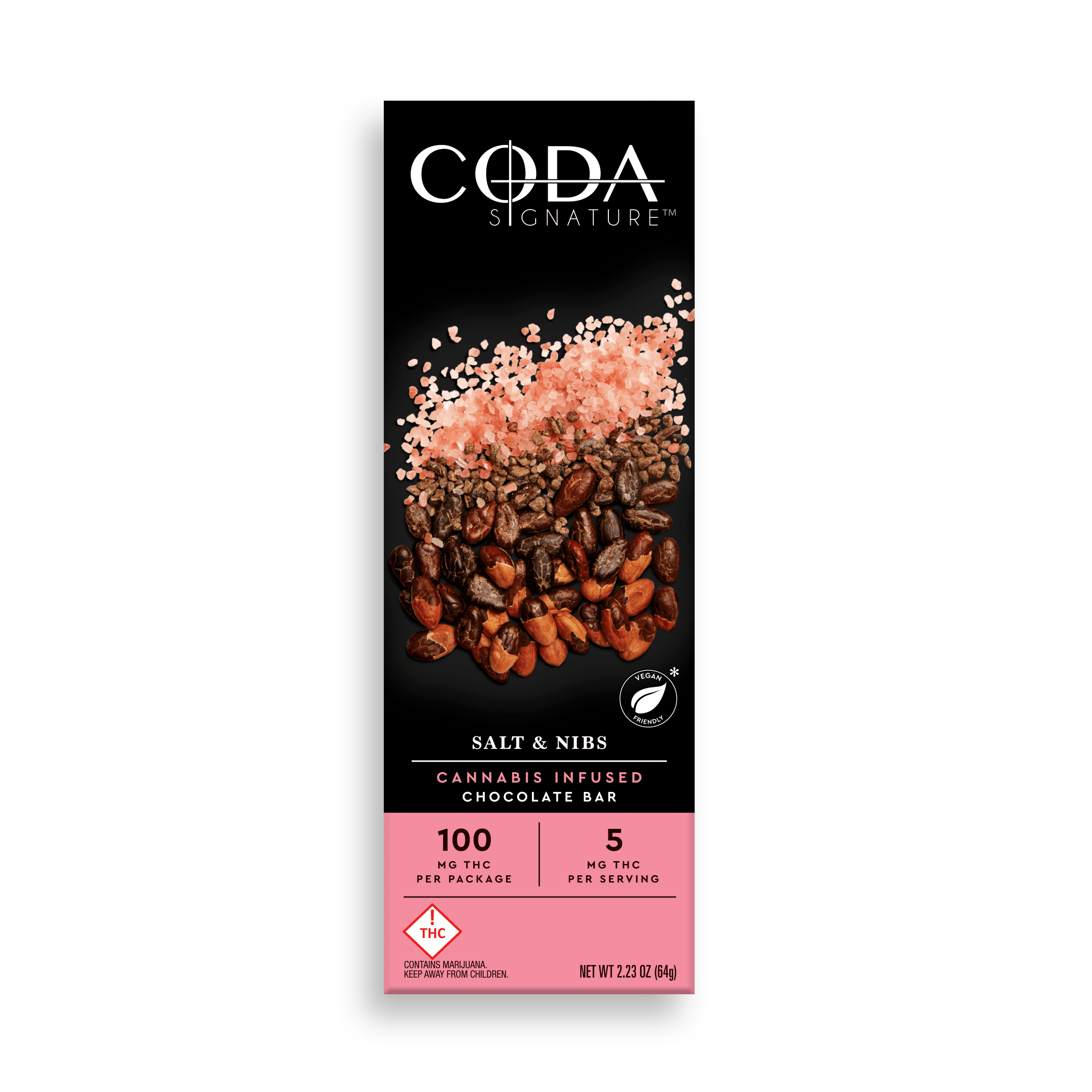 Salt & Nibs Chocolate | 100mg THC