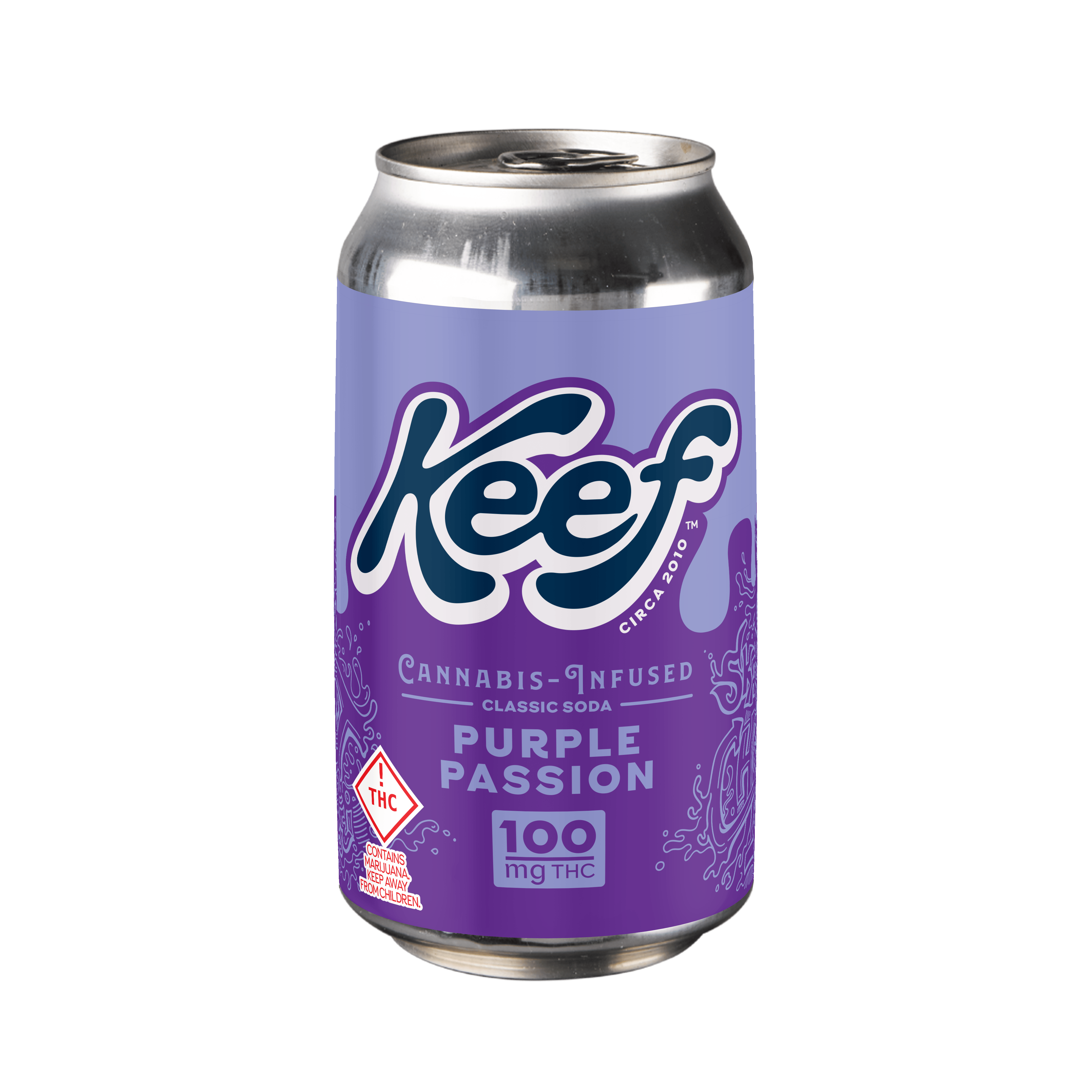 Keef Classic Soda Purple Passion | 100mg
