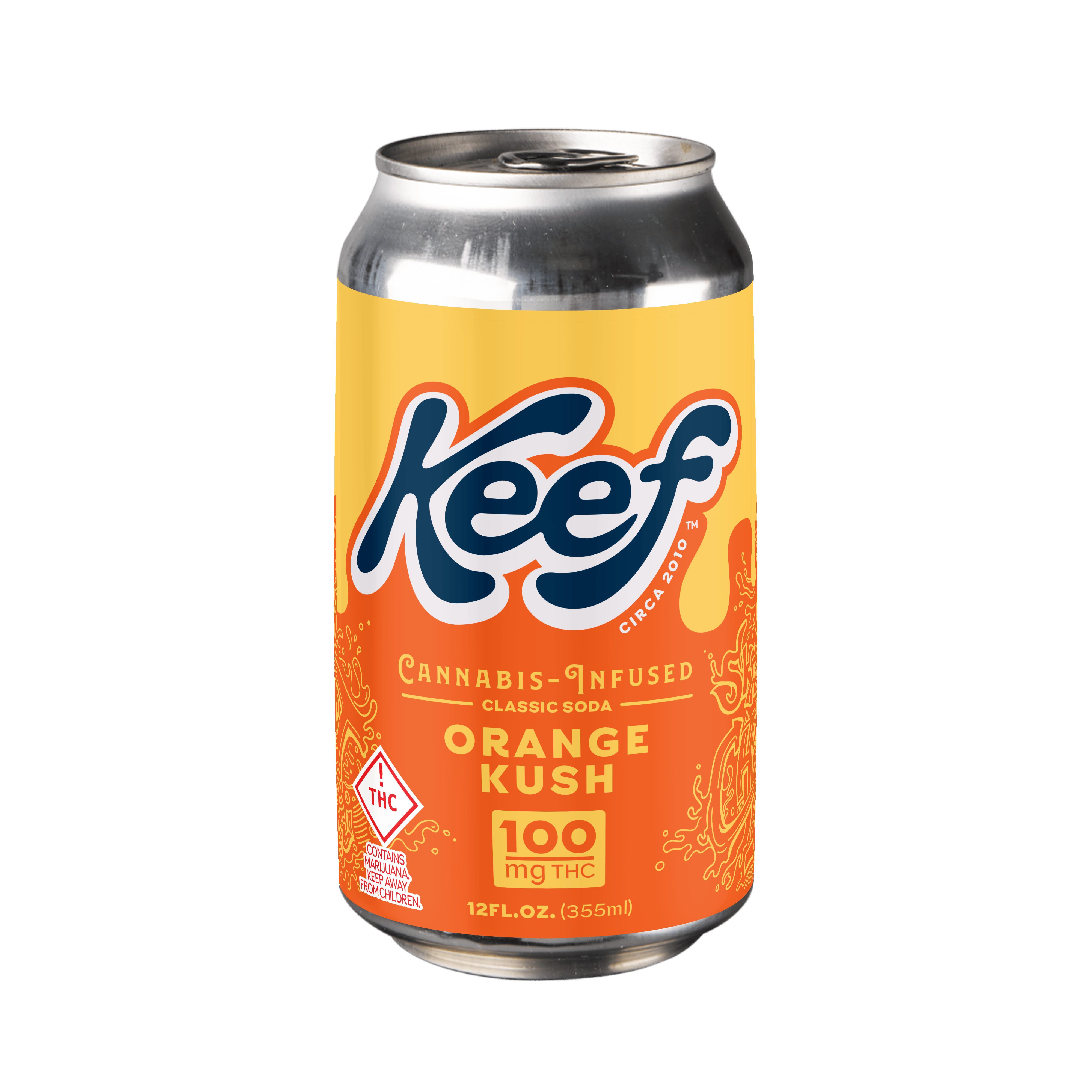 Keef Classic Soda Orange Kush | 100mg