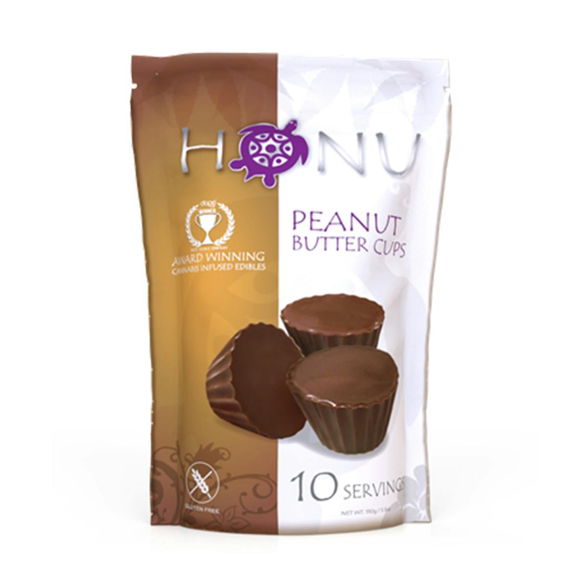 Honu Edibles : Peanut Butter Cups 100mg at Cannabis Coast