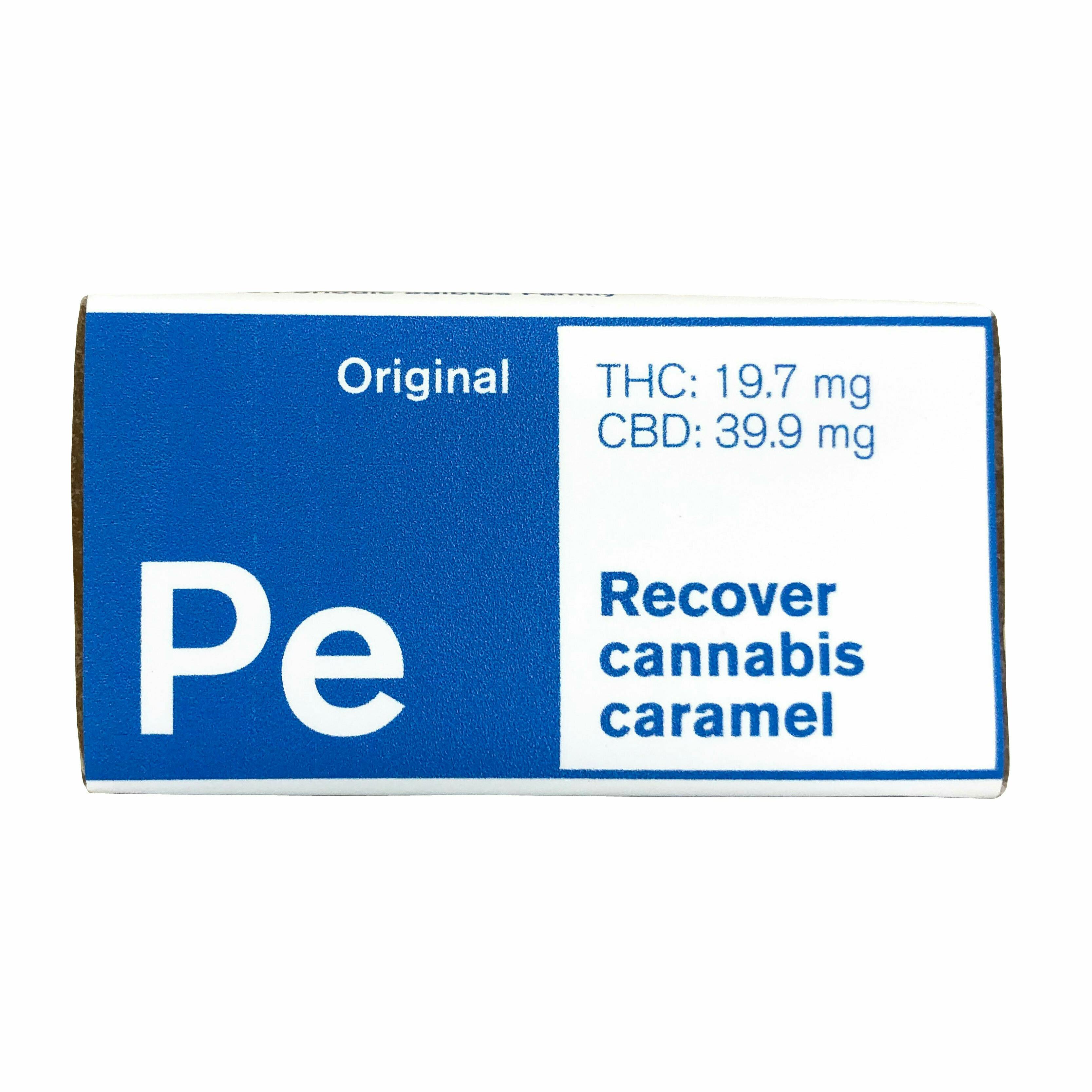 [Recover CBD 40mg] THC 20mg Sea Salt Caramel