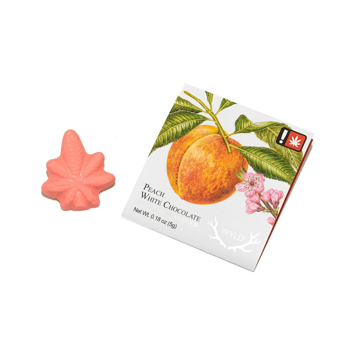 Peach White Chocolate Serving