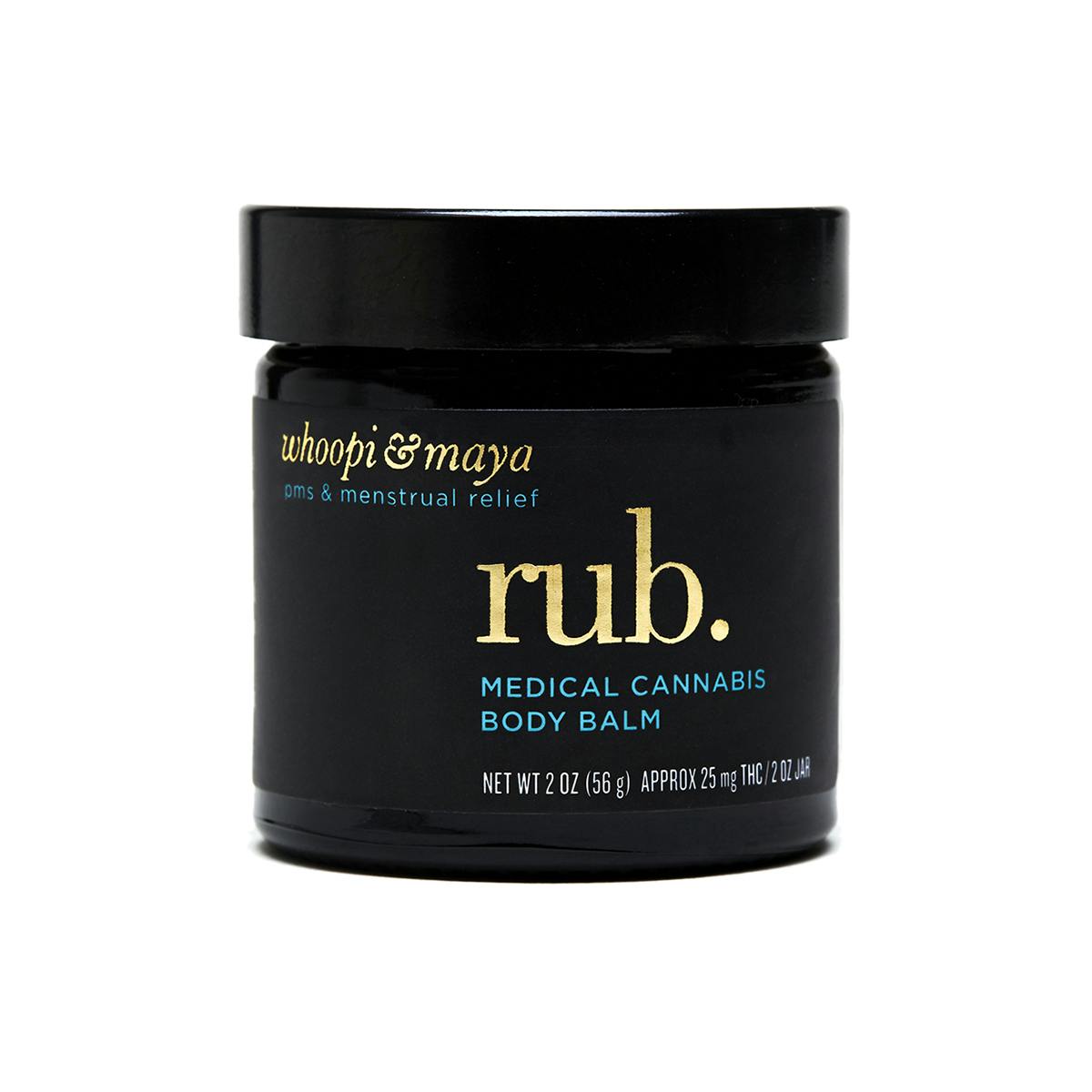 Rub 25mg THC