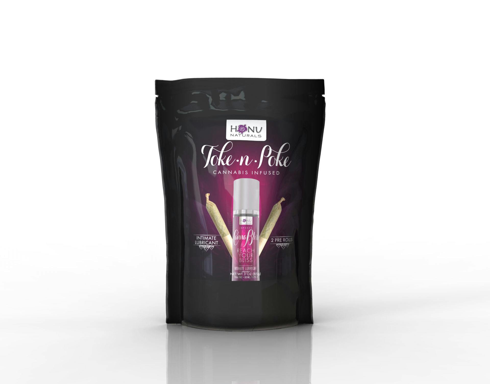Honu Naturals : Toke and Poke (Personal Lubricant + 2 Pre-Rolls)