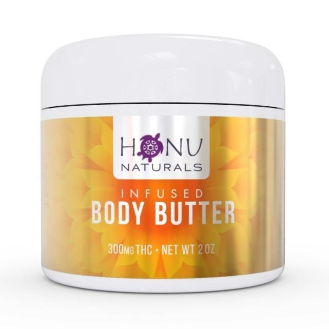 Honu Naturals : Body Butter THC 300mg