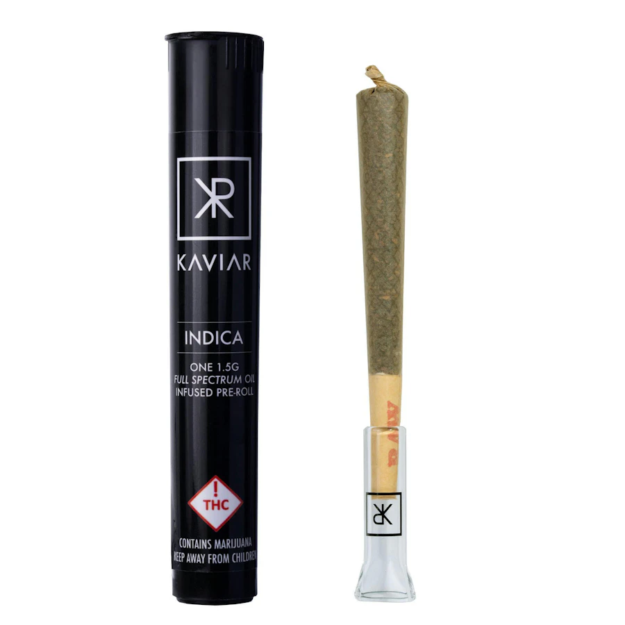 Kaviar | Cones | Indica | Infused Joint | 1.5g — infused joints listed on the Herbs 4 You menu