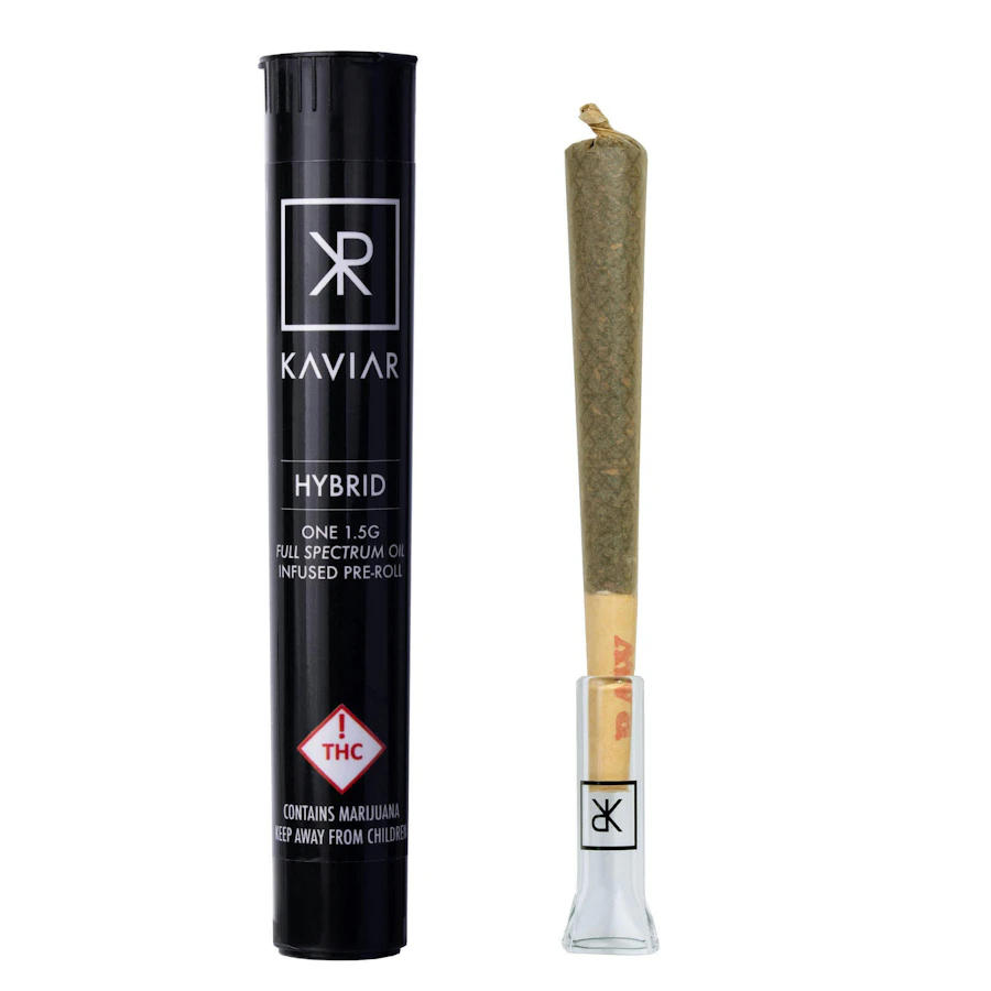 Kaviar | Cones | Hybrid | Infused Joint | 1.5g — infused joints listed on the Herbs 4 You menu