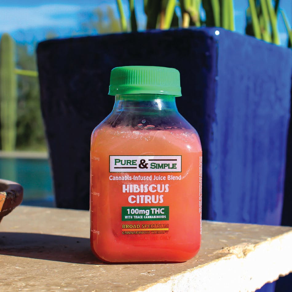 Hibiscus Citrus Juice Blend 100mg