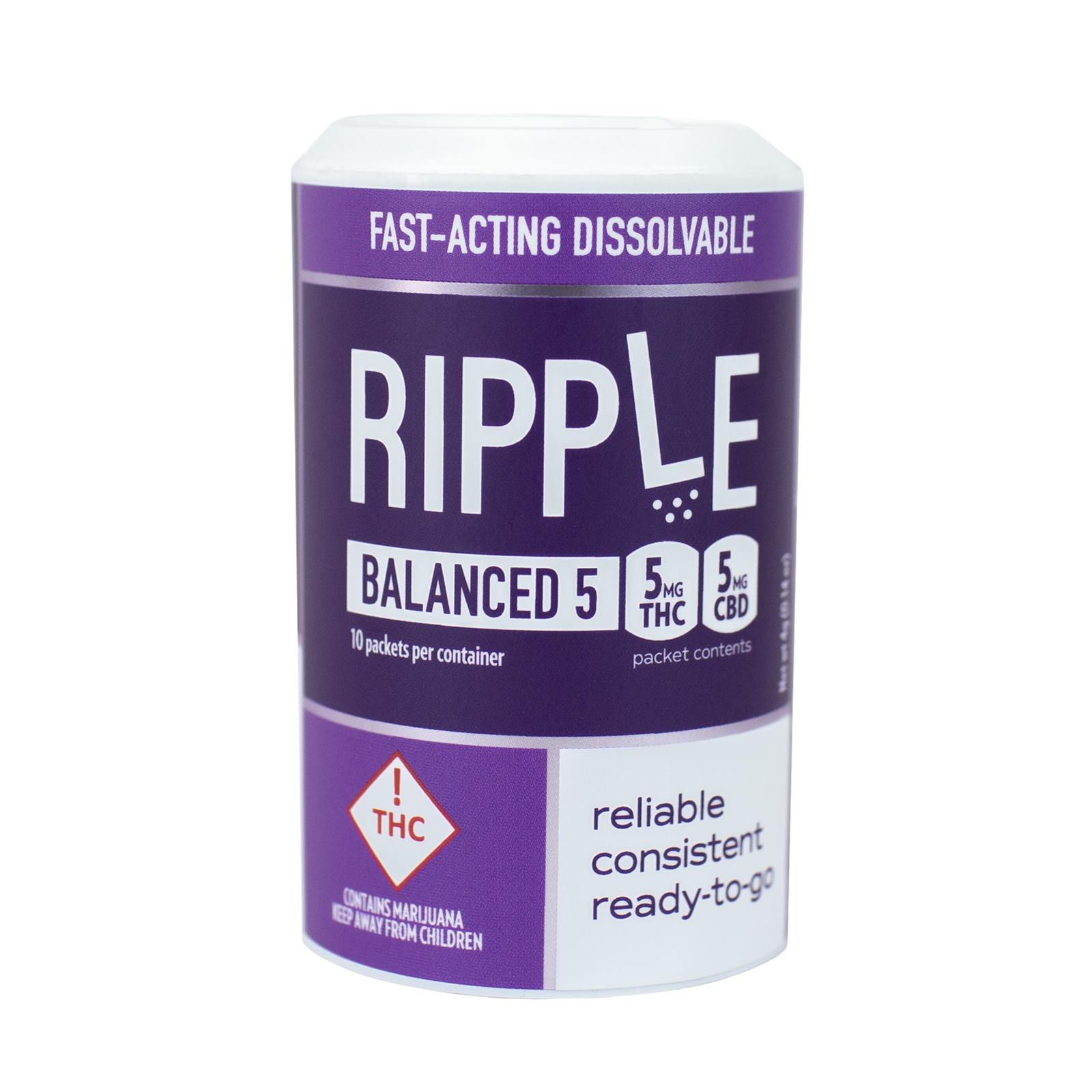 Ripple Balanced 1:1 CBD/THC
