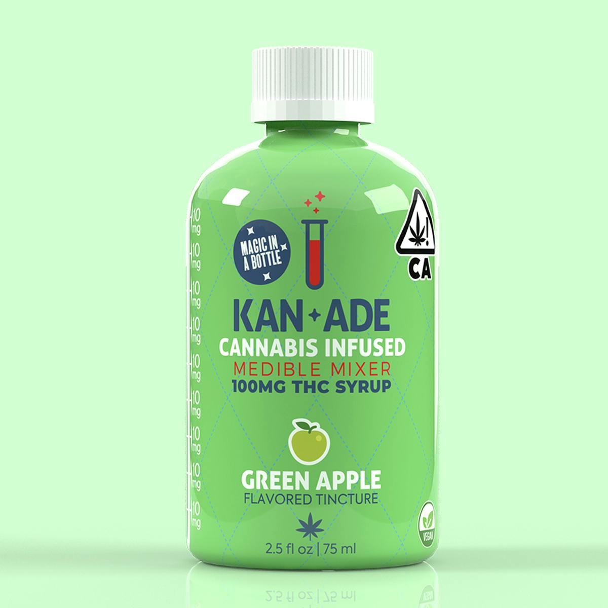 Kan+Ade 100mg Green Apple Medible Mixer