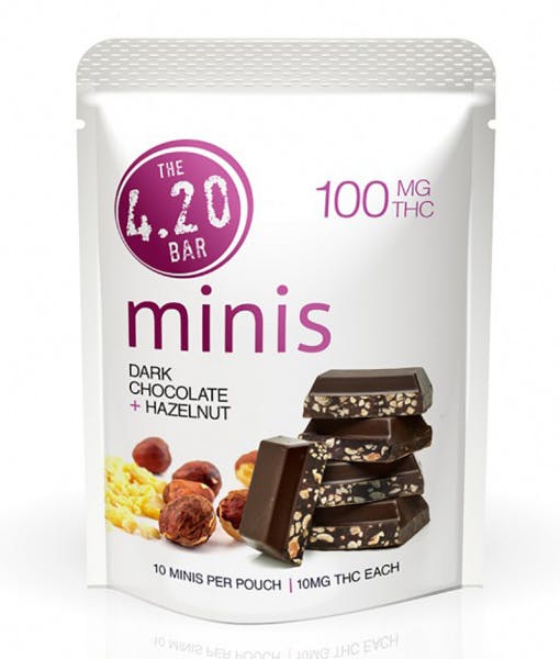 4.20Bar Minis – Dark Chocolate + Hazelnut - Evergreen Herbal