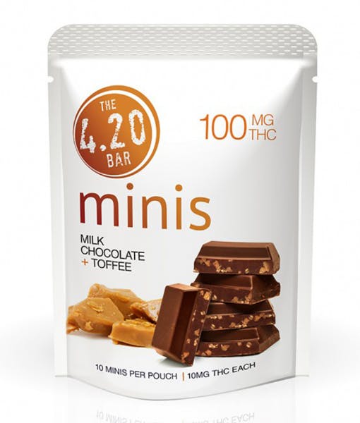 4.20Bar Minis – Milk Chocolate + Toffee