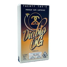 22K - Diablo OG - Cartridge - 1.0ml