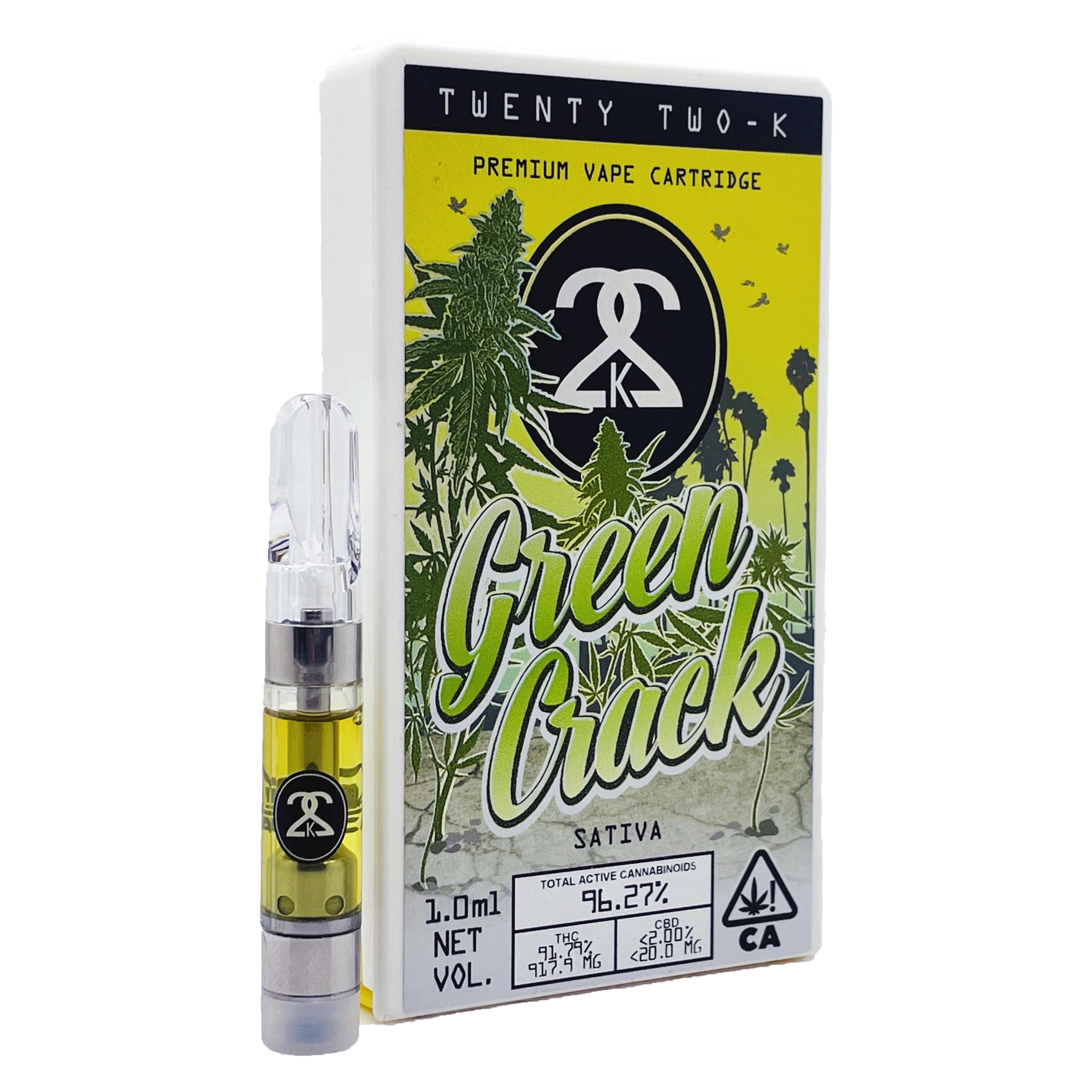 Green Crack Cartridge 1.0ml