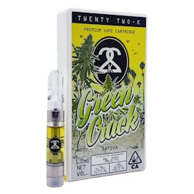 22K - Green Crack - Cartridge - 1.0ml