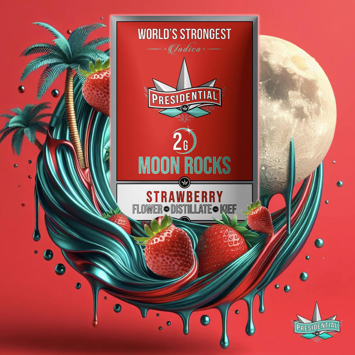 Presidential — Moon Rocks - Strawberry