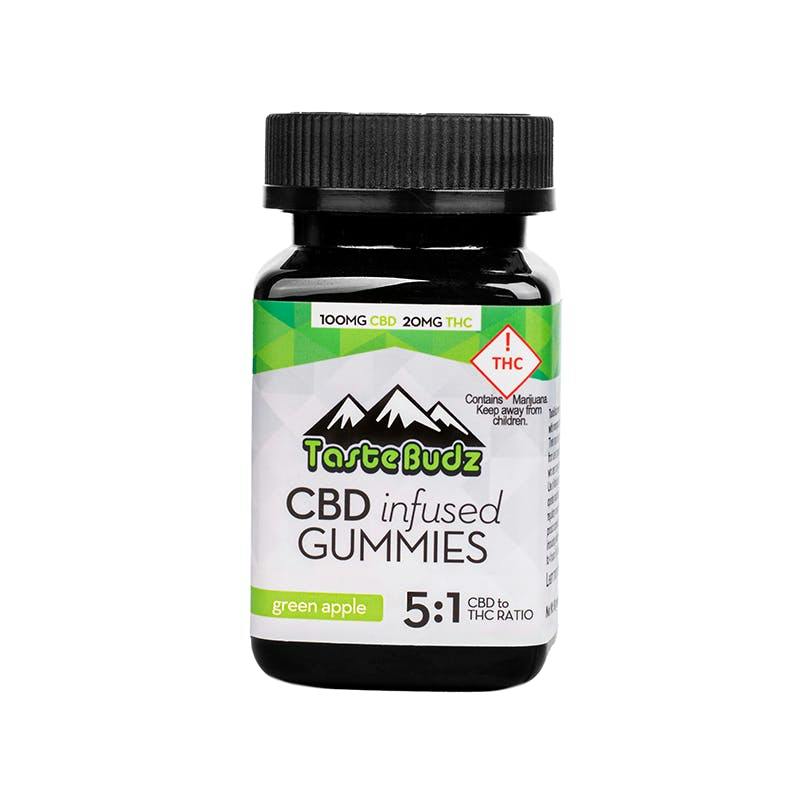 CBD Green Apple Gummies 5:1