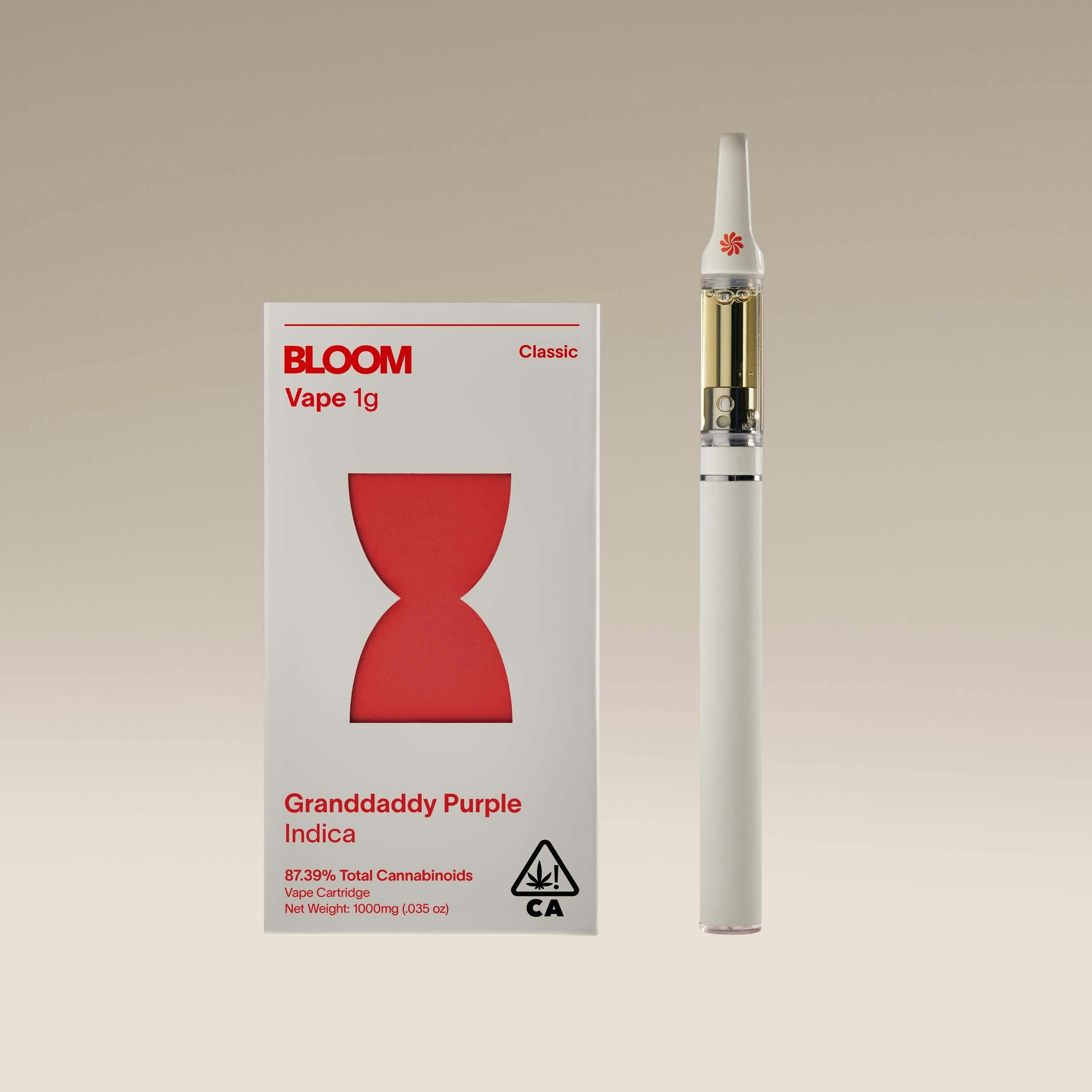 Bloom Classic Vape | Granddaddy Purple | 1g