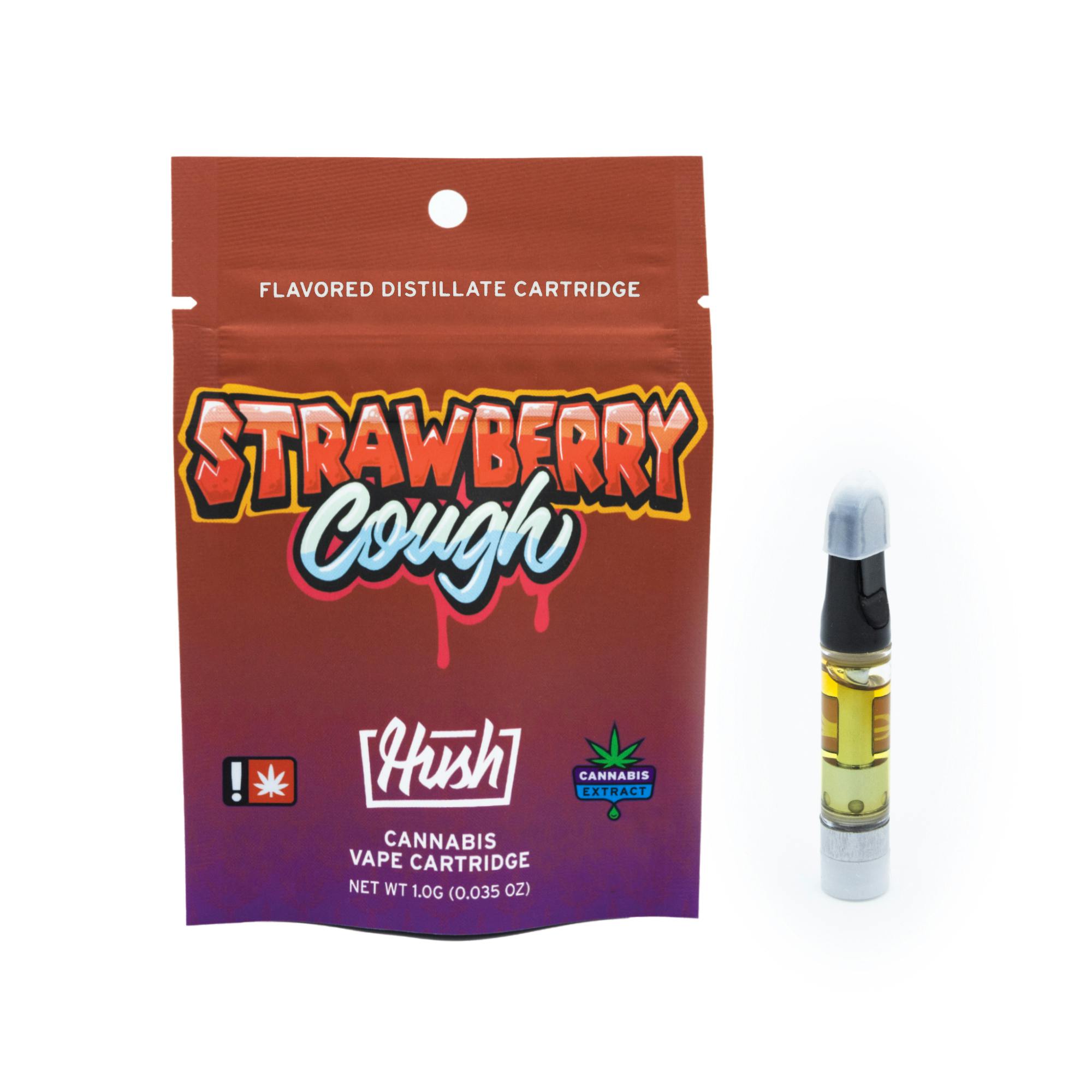 Strawberry Cough: Strawberry Cough Flavored Distillate Cartridge 1g