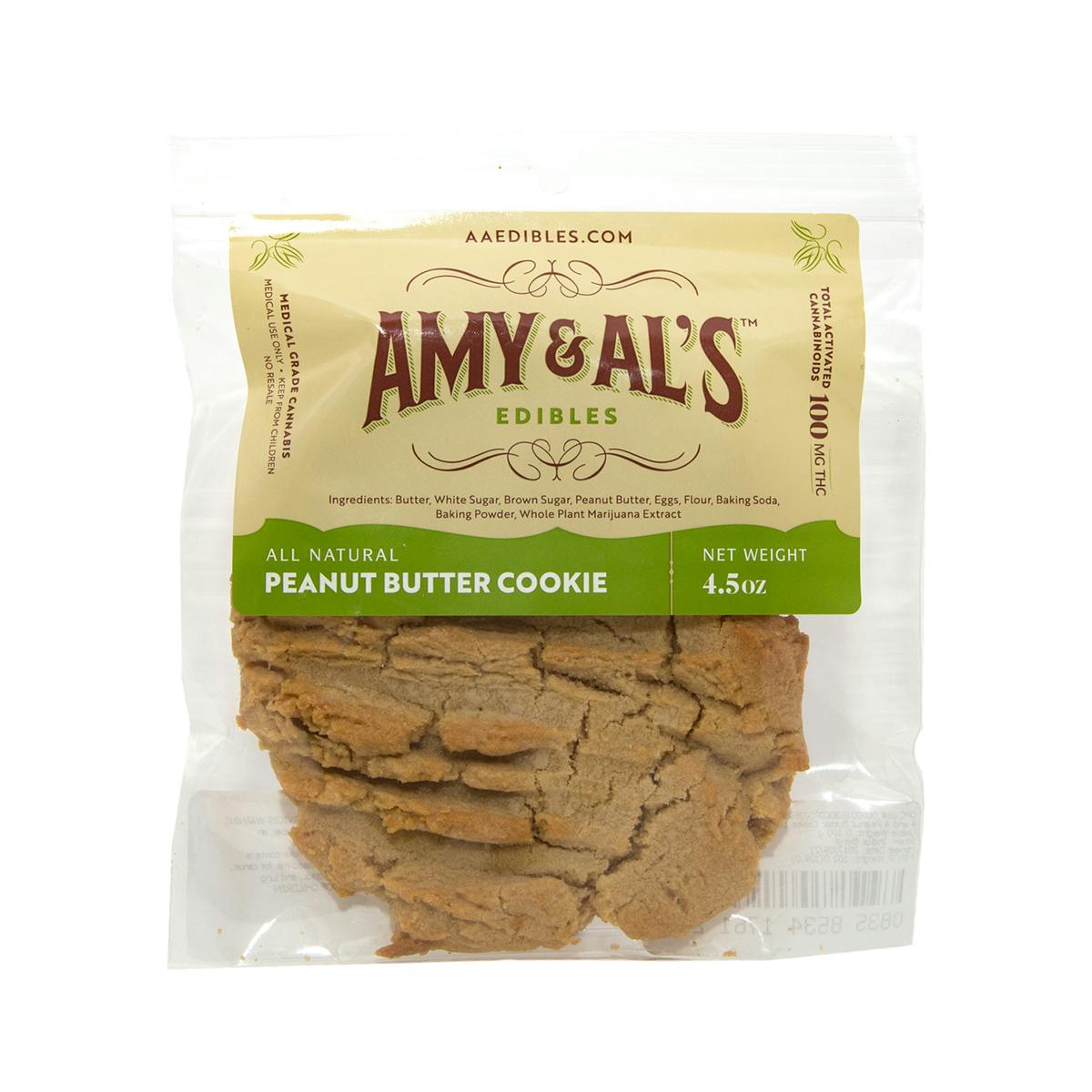 Peanut Butter Cookie 100mg