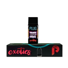 VAPE - 1g PLUG™ EXOTICS: Grape Ape Soda