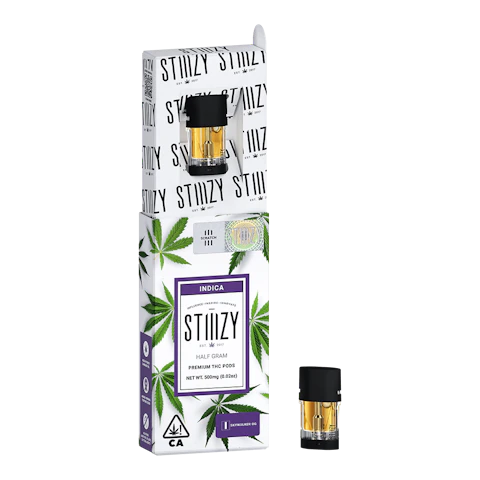 STIIIZY Vape Cartridge - SKYWALKER OG .5G Original THC Pod - STIIIZY, Cartridges